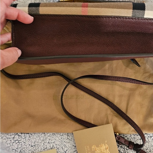 Burberry Small Macken Crimson Bag - Picture 12 of 16